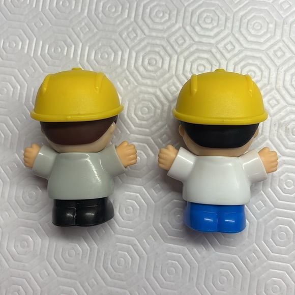 Play Go Worker Figures Lot of 6 - Picture 6 of 9